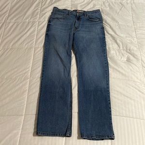 Wrangler Brand Men’s Premium Quality Relaxed Boot Jeans, Size 32x40